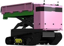 덤프/리프트 추종 주행 로봇